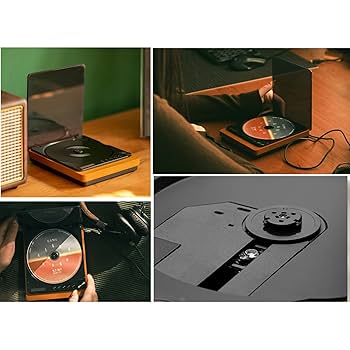 Amazon.co.jp: CDプレーヤーレトロプロフェッショナル家庭用
